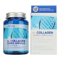 Омолаживающая сыворотка с Гиалуроновой кислотой и Коллагеном Lebelage Dr Derma Collagen Jumbo Ampoule 250мл