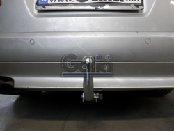 Фаркоп оцинкованный Galia B022C для BMW 5-Series E60 седан / E61 универсал 2003-2010(паспорт и сертификат в комплекте)(без электрики)