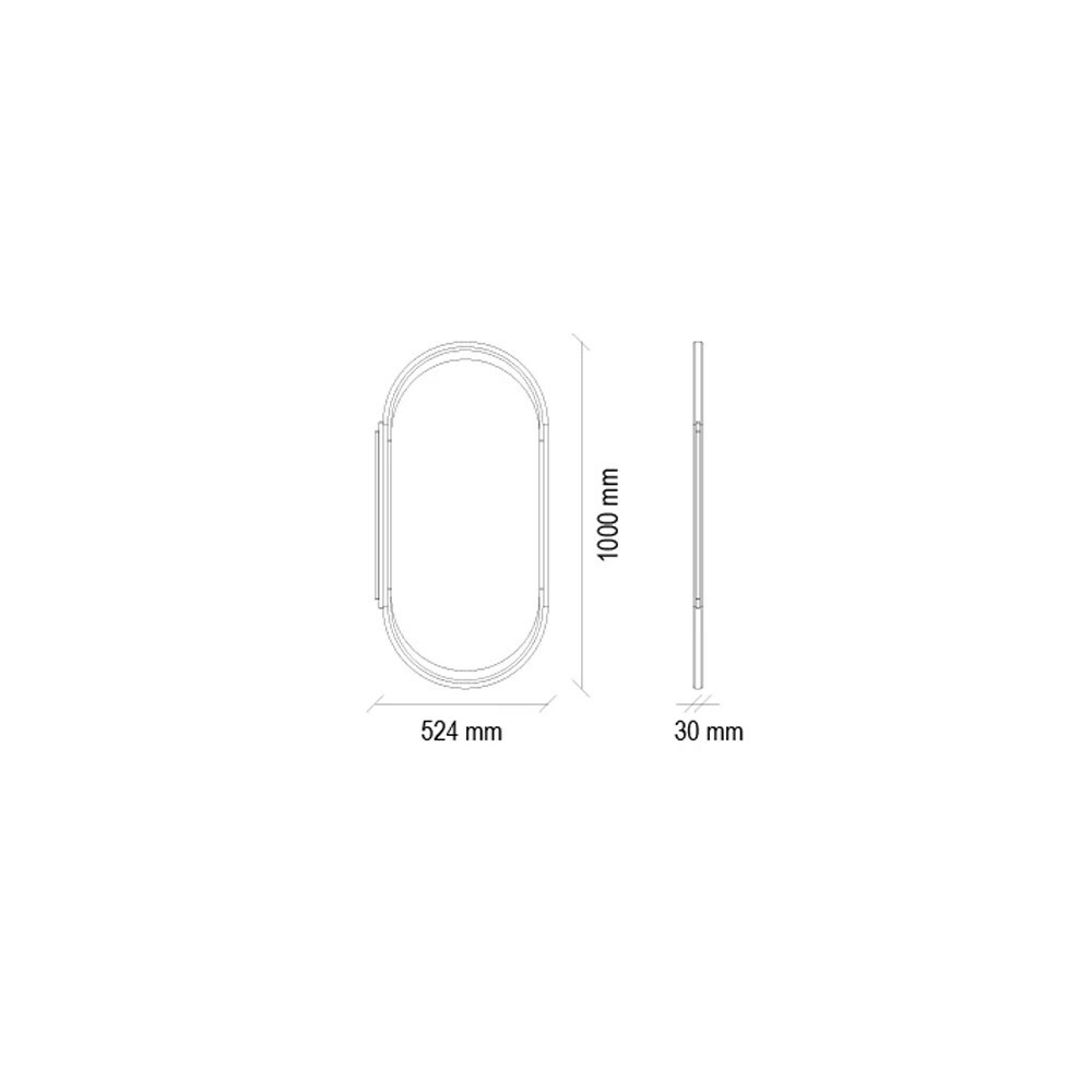 Зеркало для серванта ENZA HOME VIENNA EH57620