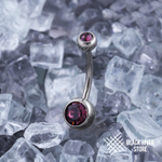 Банан IG Simple Amethyst CZ 2К