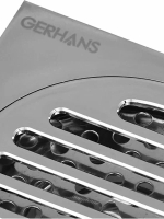 Душевой трап с вертикальным выходом 10*10 GERHANS 81510-10 К