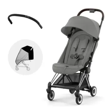 Прогулочная коляска Cybex Coya Mirage Grey Chrome