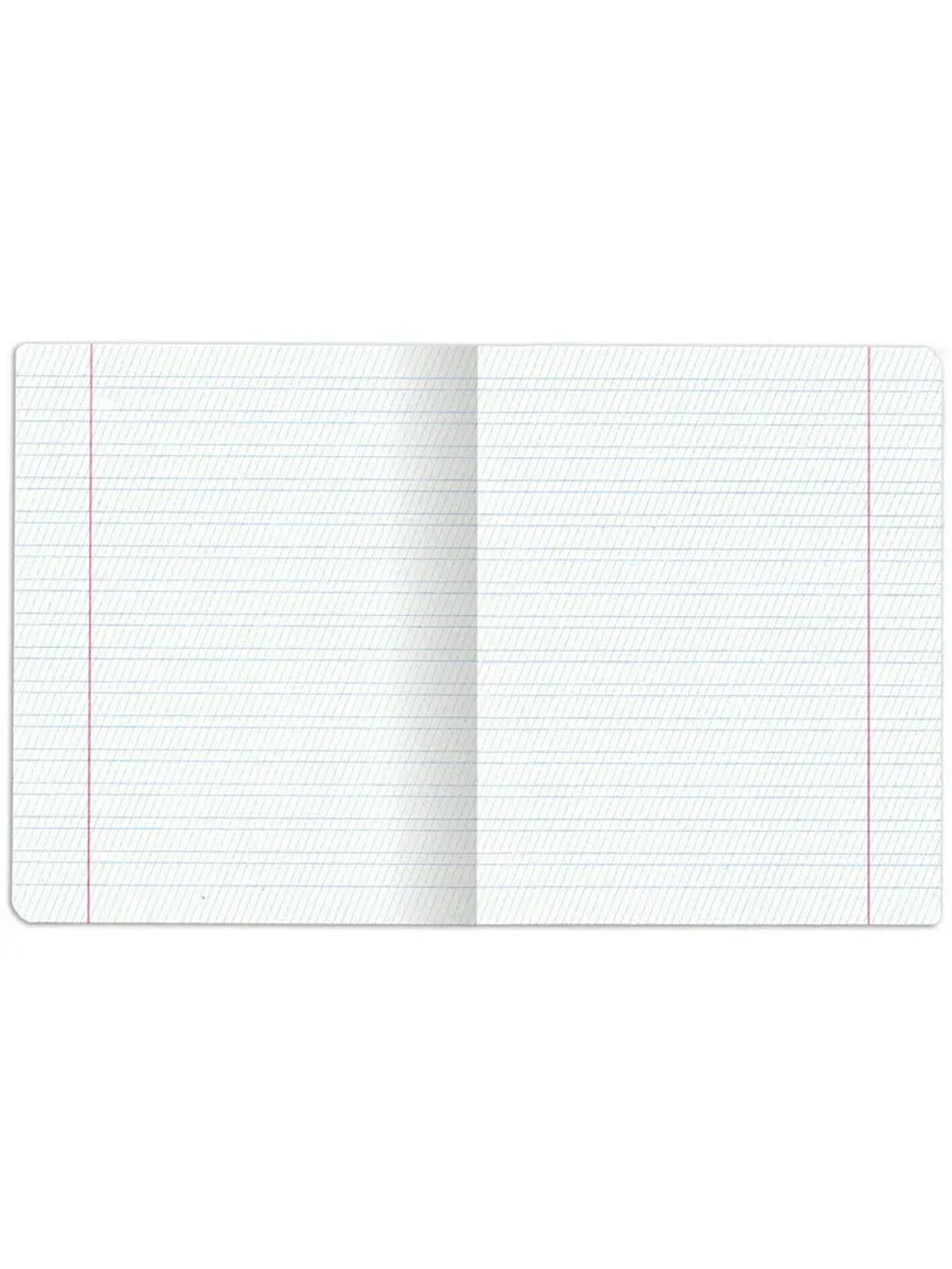 Тетрадь 12 л. BRAUBERG КЛАССИКА, частая косая линия, красный