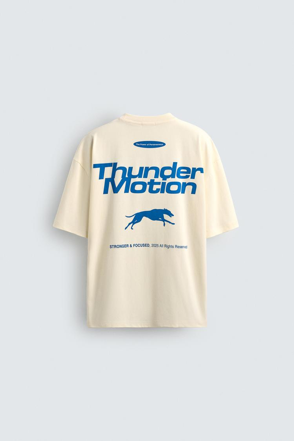 ZARA ФУТБОЛКА С КОНТРАСТНЫМИ ПРИНТАМИ, СВЕТЛО-ЖЕЛТЫЙ