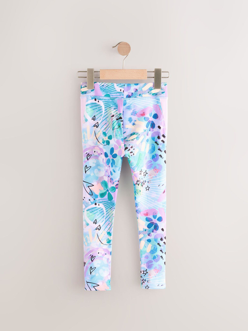 Легинсы для девочки Next AH7-002, Голубой