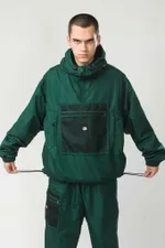 Анорак Codered Square Wide Легкий зеленый темный