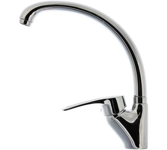 Смеситель кухня  Rossinka, поворотный излив , Т40-23
