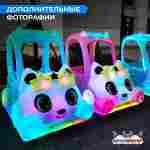 Детский электромобиль для детского центра «Мур-Экспресс» двухместный, на аккумуляторе