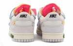 Кроссовки Off-White X Nike Dunk Low "The 50" No.38