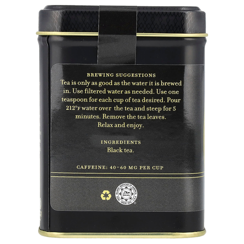 Harney & Sons, Смешанный черный чай, английский завтрак, 112 г (4 унции)