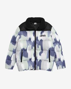 Пуховик AW24 Downjacket Print lime