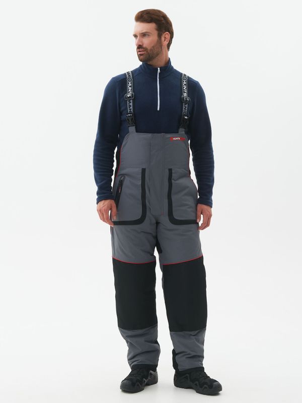 Костюм зимний Siberia LUX ткань Breathable цвет Серый/Черный