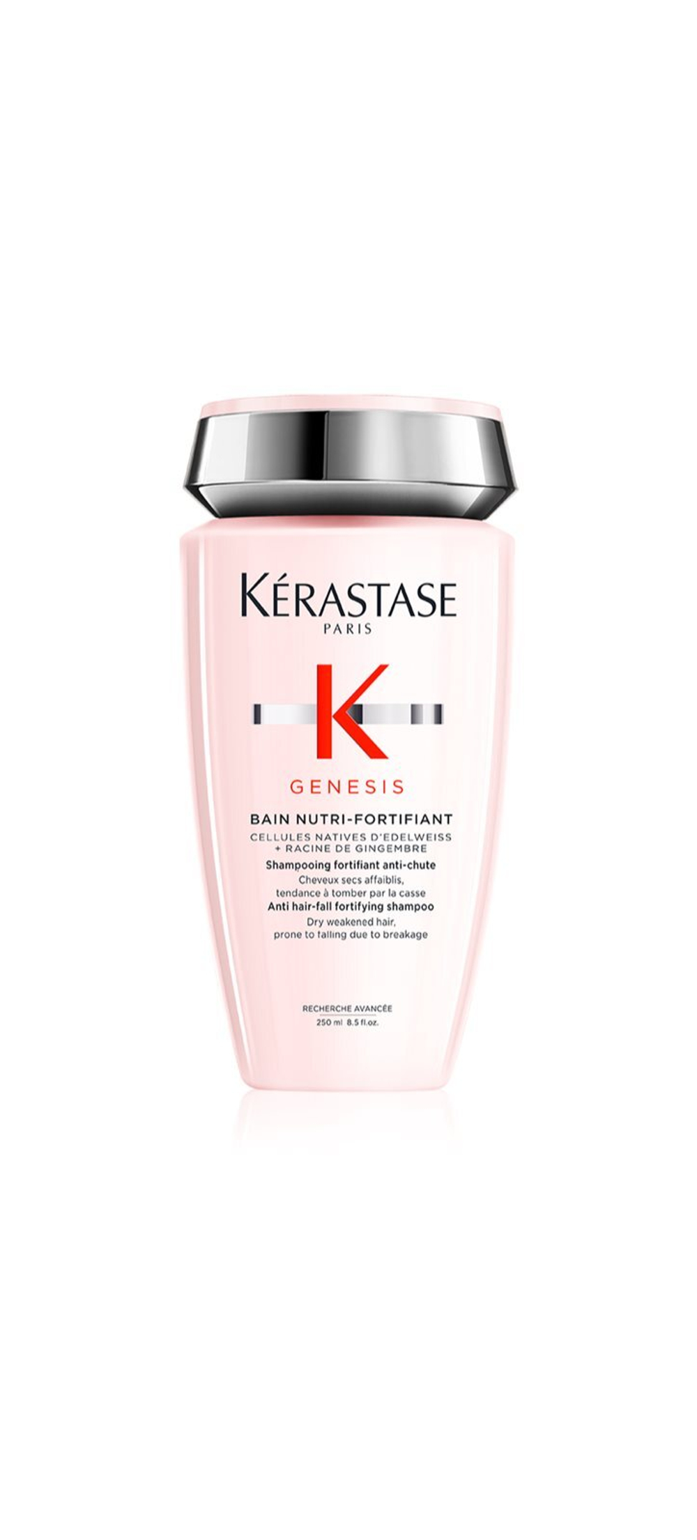 Kerastase Genesis Bain Nutri-Fortifiant - увлажняющий и восстанавливающий шампунь против выпадения волос /   250  ml  / GTIN 3474636858033
