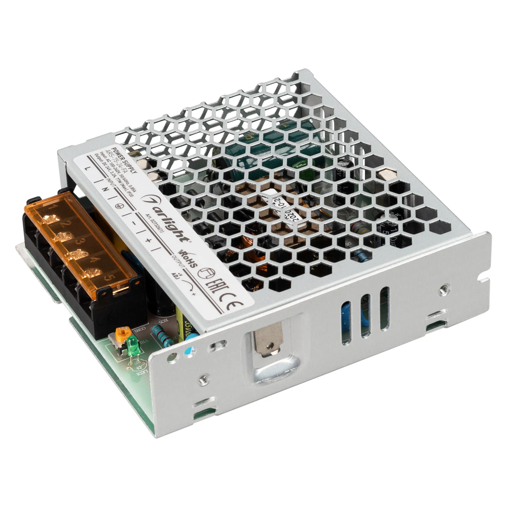Блок питания ARS-75-24-FA (24V, 3.2A, 77W) (Arlight, IP20 Сетка, 3 года) 027326(1)