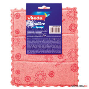 Салфетка впитывающая Виледа Микрофибра 1 шт. (Vileda Microfibre Sponge)