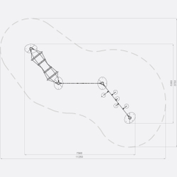 Многофункциональный комплекс «MO-03.02» для уличной площадки