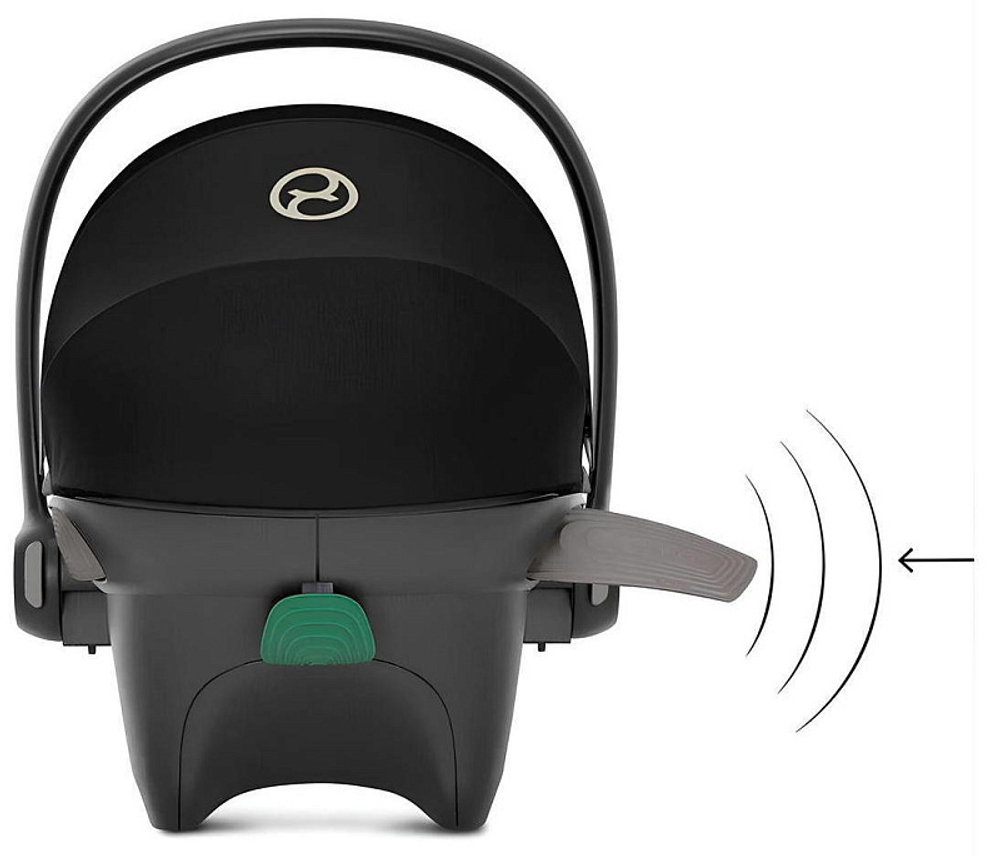 Коляска Cybex Balios S Lux TPE complete Aton S2 Moon Black 3 в 1 Chocolate Brown с дождевиками