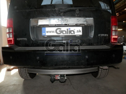 Фаркоп оцинкованный Galia J009C для Jeep Cherokee 2007-2013, Dodge Nitro 2007-2012(паспорт и сертификат в комплекте)(без электрики)