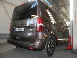 Фаркоп оцинкованный Galia C072C для Citroen Spacetourer 2016-, Peugeot Traveller 2016-, Citroen Jumpy 2016-, Peugeot Expert 2016-, Toyota Proace 2016-(паспорт и сертификат в комплекте)(без электрики)