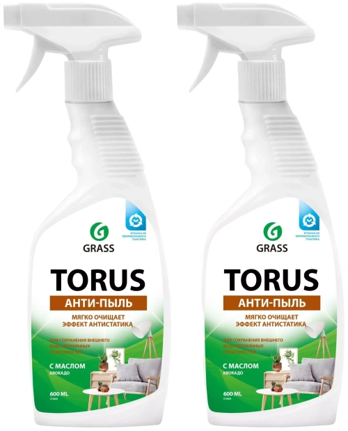 GRASS Средство для мебели Torus полироль для мебели спрей 600 мл для уборки пыли