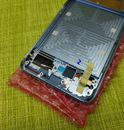 Xiaomi Mi 11 5G (M2011K2C) / (M2011K2G) - Дисплейный модуль в сборе с тачскрином (в рамке) (ревизия шлейфа - (А) (ORIG-SP)
