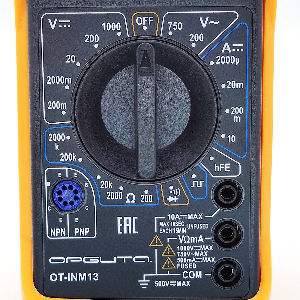 Мультиметр Орбита OT-INM13 в футляре
