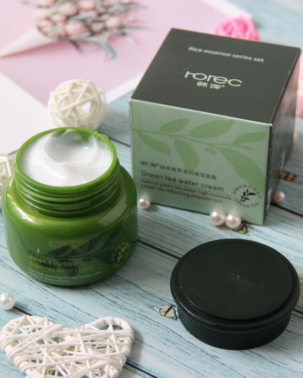 Крем для лица с зелёным чаем, 50г