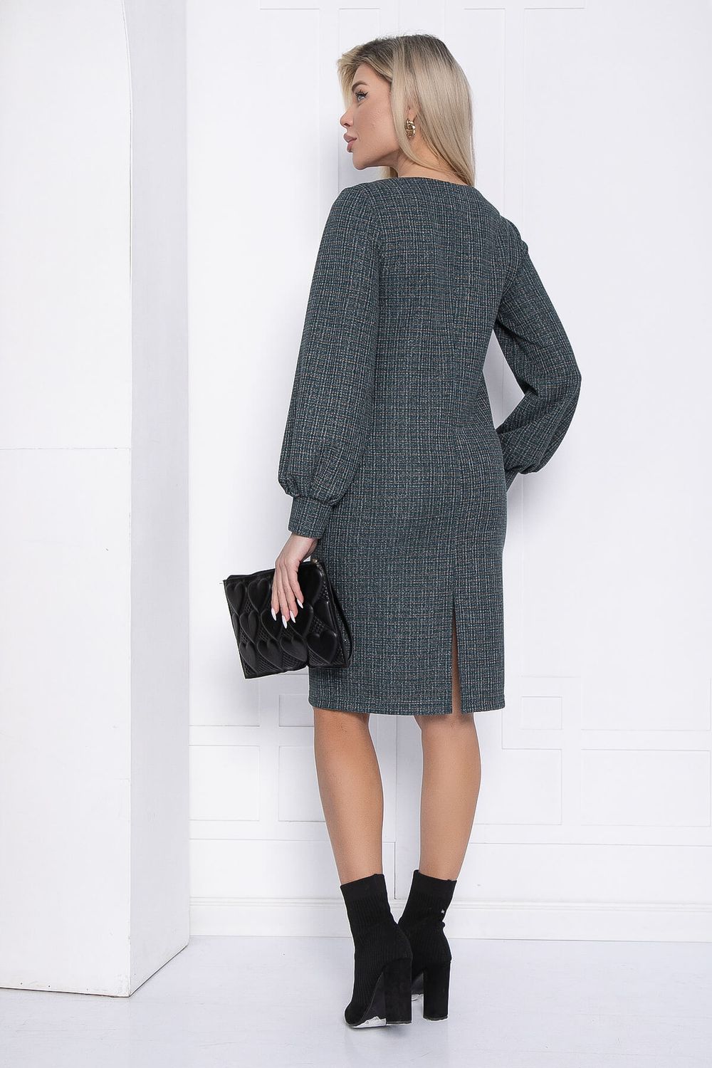 Платье Шарли (темно-зеленое) П12482-18 LT Collection