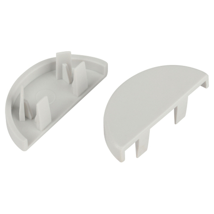 Заглушка ЭРА EC-KK-30-13-FW для полукруглого кабель-канала белая 30х13мм 2шт/комплект