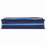 Пенал ЮНЛАНДИЯ, 2 отделения, полиэстер, "Joystick", синий, 21х6х9 см, 270274