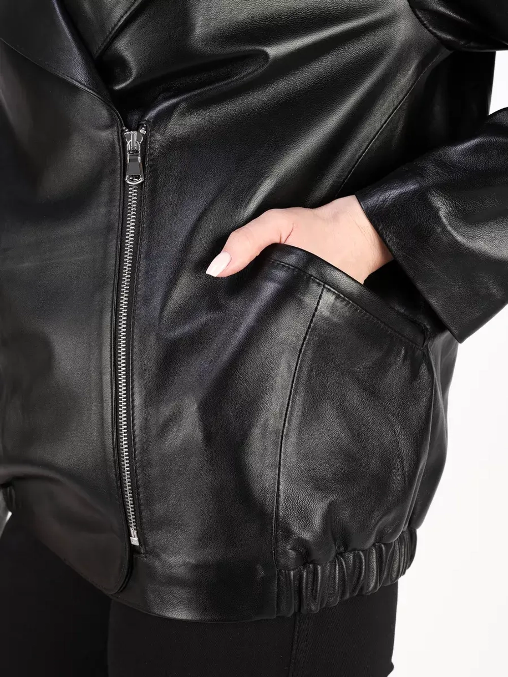 Кожаная куртка осень натуральная Турция