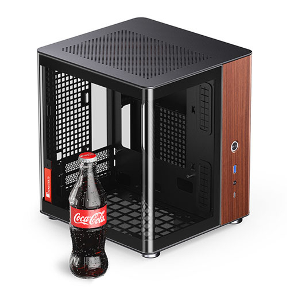 Корпус JONSBO TK-0, mini-ITX, micro-ATX, черный (без БП)