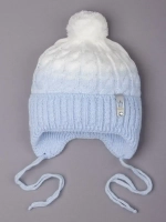 Шапка для мальчика осенняя с завязками