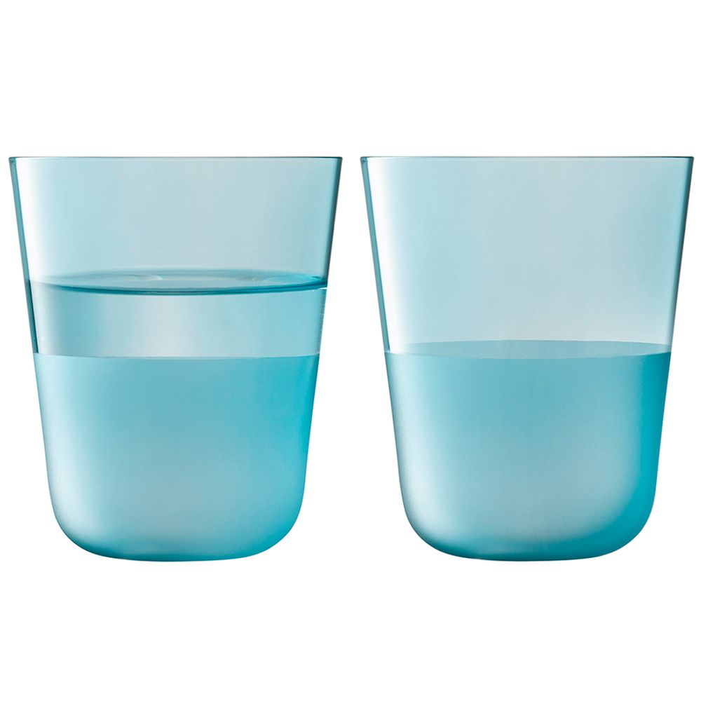 Набор стаканов Arc Contrast, 380 мл, голубые, 2 шт.