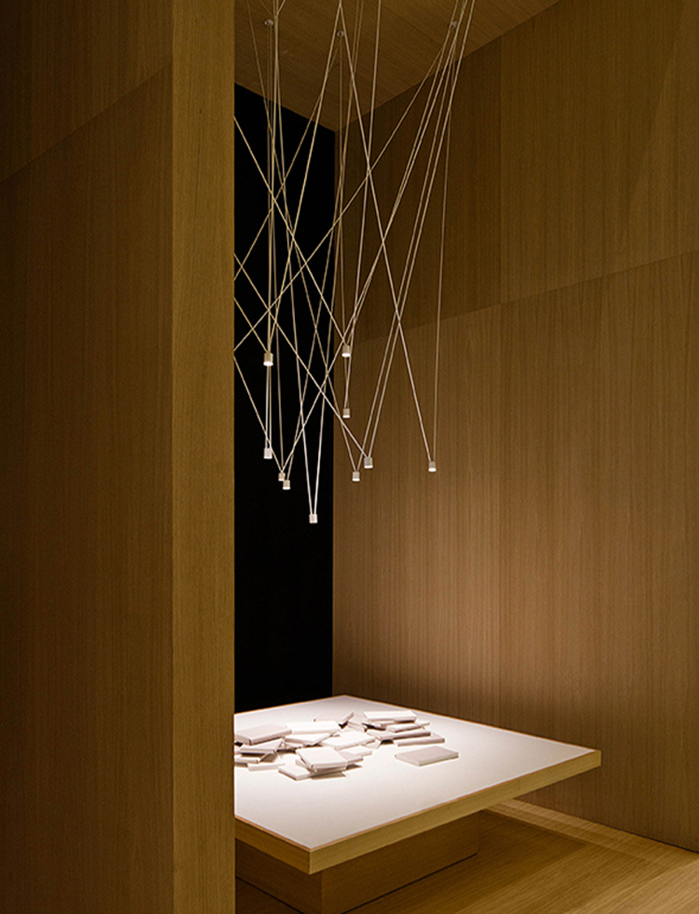 Подвесной дизайнерский светильник Match by Vibia (3 плафона)
