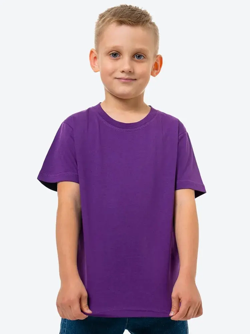 Футболка детская фиолетовая 160гр/м2