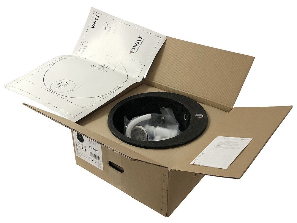 Мойка врезная Vivat 4718 1Ч