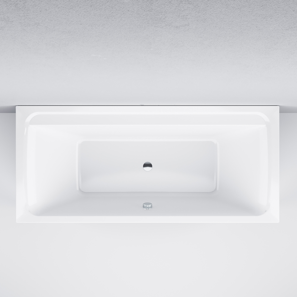 Акриловая ванна AM.PM Inspire V2.0 (АМ.ПМ Инспире В2.0) 180x80, W52A-180-080W-A