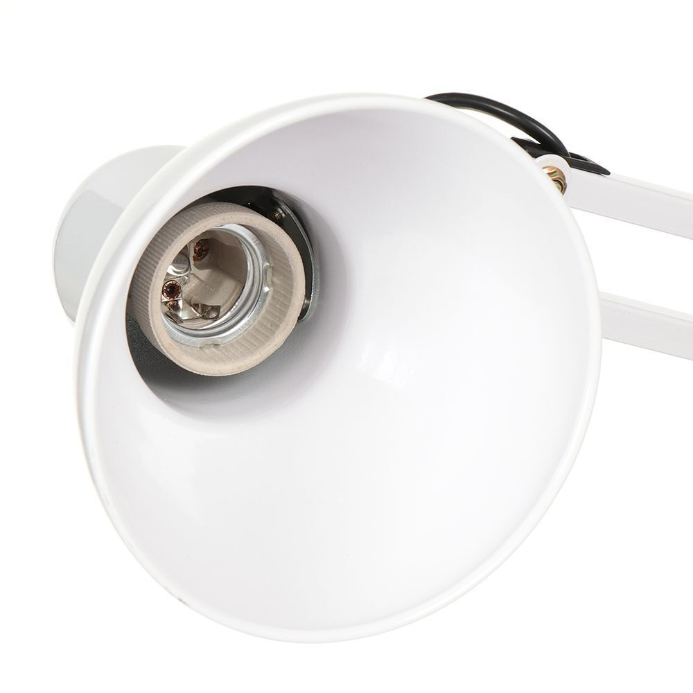 Светильник настольный на струбцине, белый, Lofter, SPE 16941-01-167