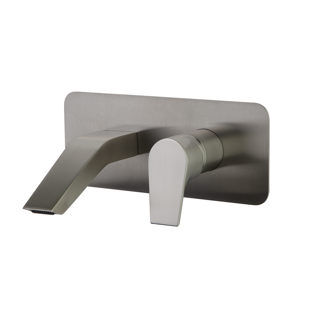 Встраиваемый смеситель для раковины с каскадным изливом URBAN CHIC 212001NC никель