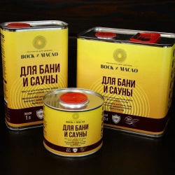 Масло для защиты Бани и Сауны 2.5л, цвет натуральный