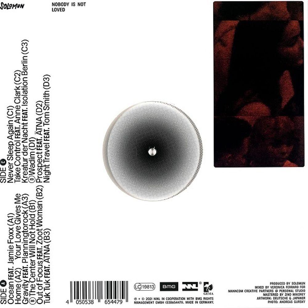 Solomun / Nobody Is Not Loved (Coloured Vinyl)(2LP)