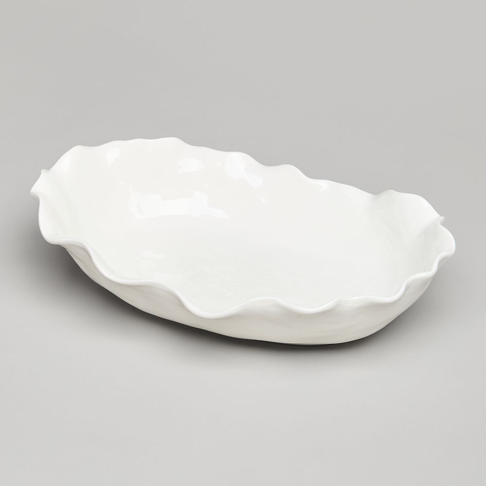 БЛЮДО ОВАЛЬНОЕ LEFARD "BANQUET" 31*20,5*8 CM