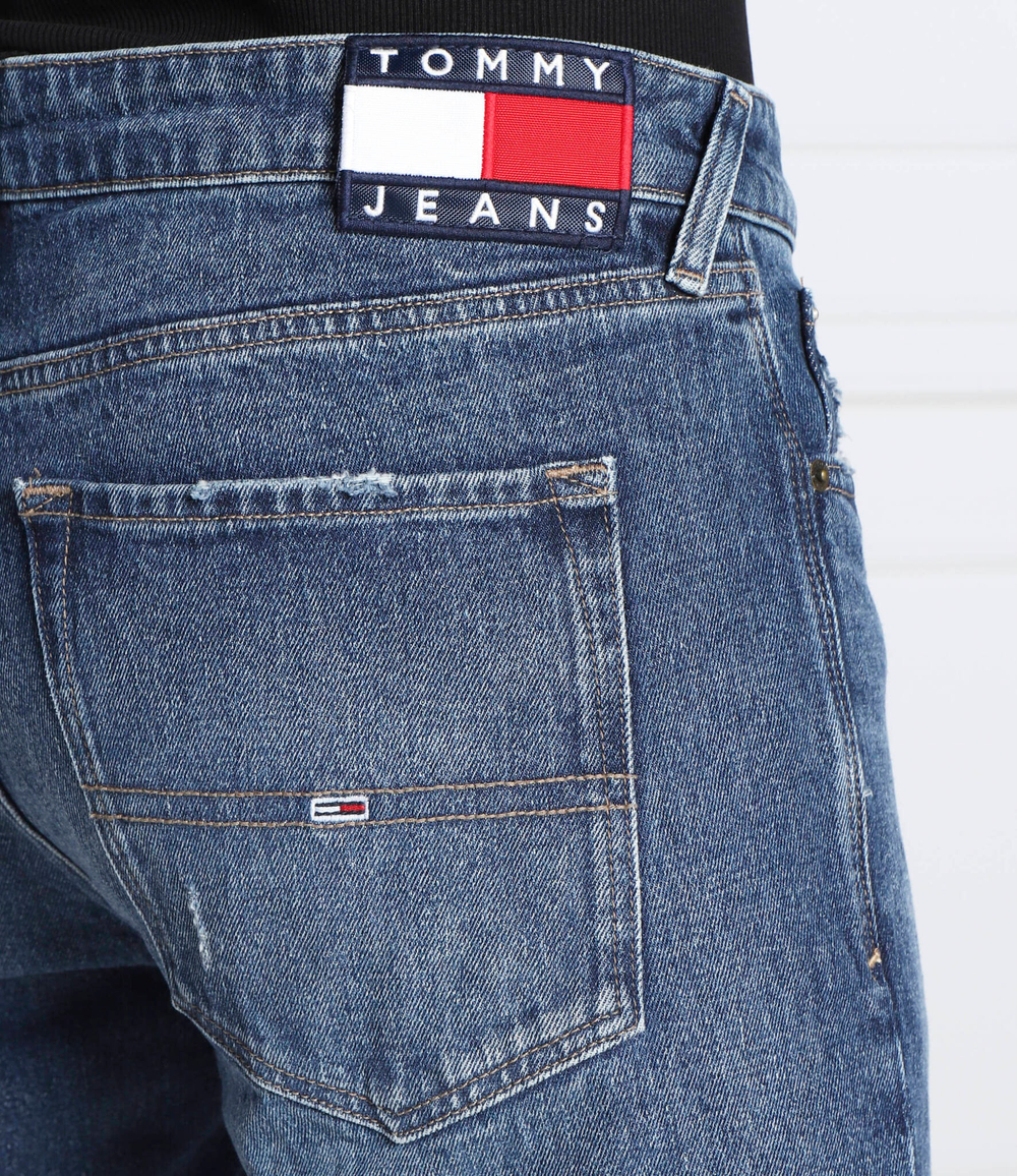 джинсы scanton Tommy Jeans - темно-синий(DM0DM14843)