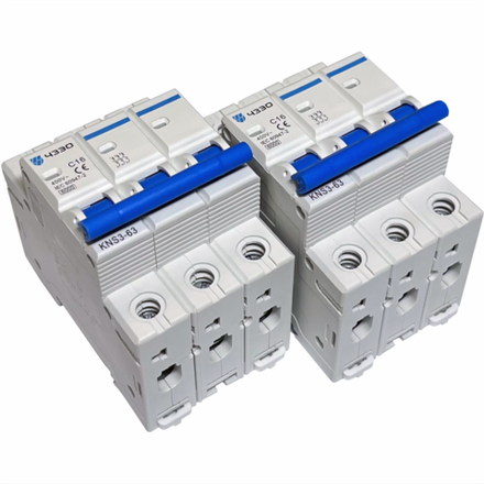 Модульный автоматический выключатель KNS3-63-AC-3P-C16