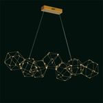 Люстра Lucciola 7A matt gold