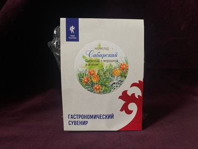 Мармелад «Сибирский» Сосновый с морошкой и ягелем