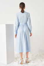 51460 Платье женское (голубой)