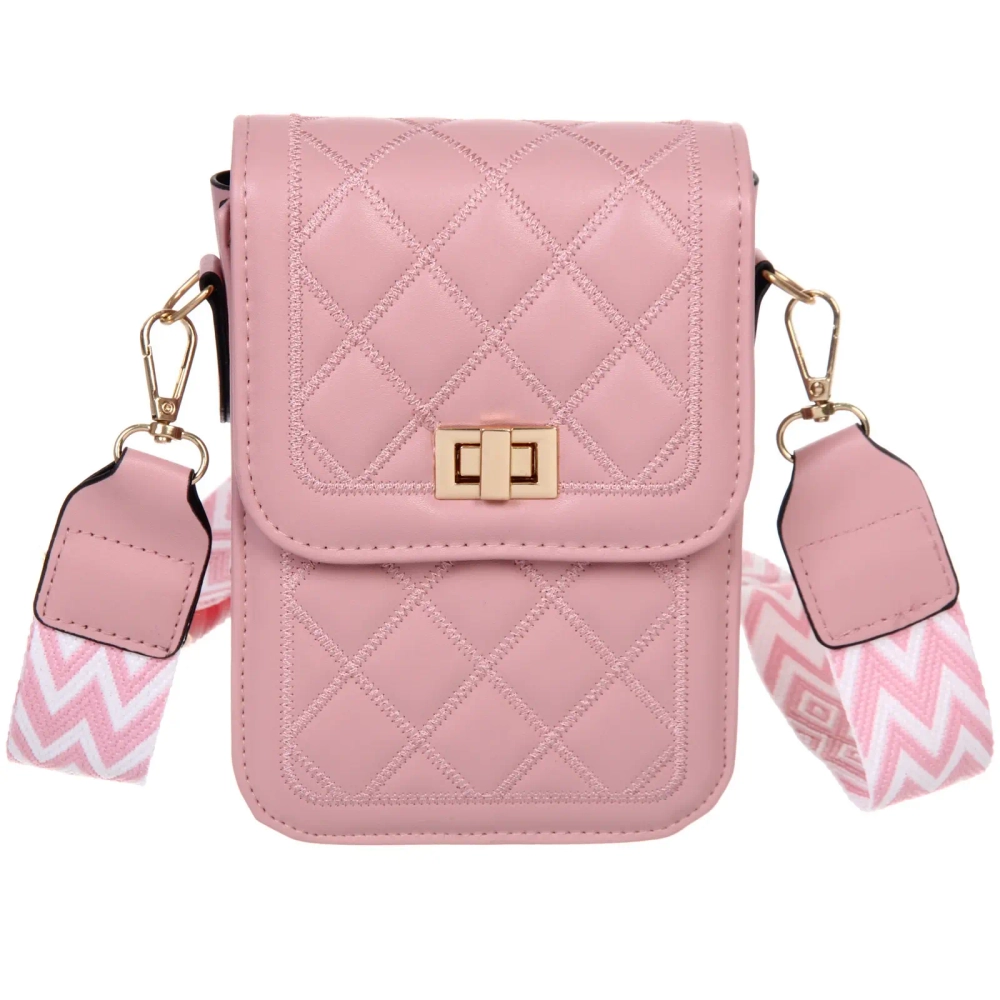 Сумка женская через плечо «Шанти», цвет пудровый, 19*6,5*13*3,5см (лейбл Ultramarine)