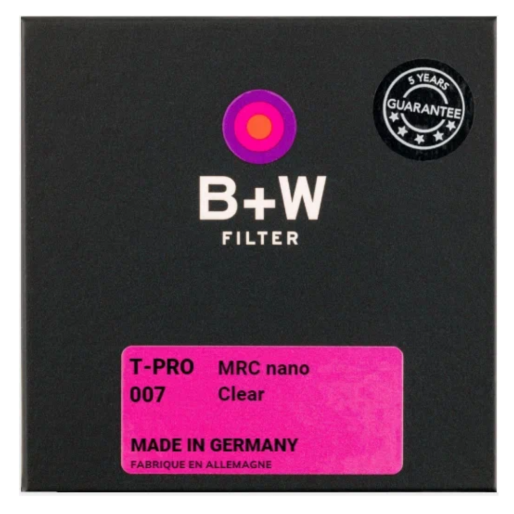 B+W T-Pro 007 Clear MRC nano 55mm. Светофильтр защитный